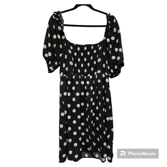 Size 2x polka dot dress Wishinng Waves - Picture 1 of 3